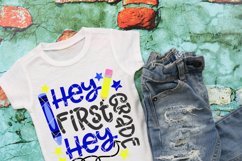 Hey First Grade Hey SVG DXF EPS cutting files Product Image 2