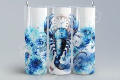 Zodiac Sublimation Tumbler, 20 oz skinny, Horoscope Product Image 11