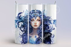 Zodiac Sublimation Tumbler, 20 oz skinny, Horoscope Product Image 2