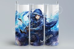 Zodiac Sublimation Tumbler, 20 oz skinny, Horoscope Product Image 10