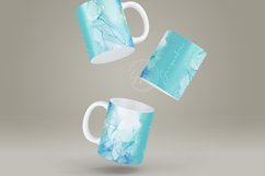 Marble Pattern Mug Sublimation Design, 11 &amp; 15 Oz Mug Design Product Image 2