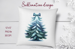 Christmas tree clipart | Winter forest t shirt design png Product Image 2