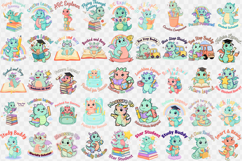 Dragon book School Sublimation Bundle | Cute Back to School Product Image 3