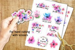 Inspirational Floral Stickers Product Image 2