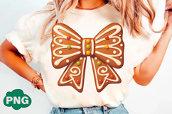 Christmas Bow Png, Coquette Bow Product Image 1