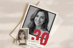 Photo Birthday Invitation Template Editable Canva Product Image 2