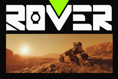 Overmars - Futuristic Techno Font Product Image 2