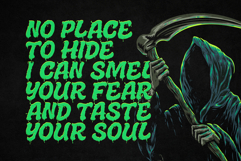 Melted Brain - Layered Dripping Font Product Image 2
