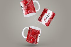 Valentine's day Mug Wrap, Add Your Own Name, 11 &amp; 15 Oz Mug Product Image 2