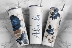 Abuela Tumbler Wrap PNG, Grand Mother tumbler wrap Product Image 1