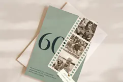 Film Strip Photo Birthday Invitation Template Product Image 2