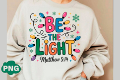 Christmas Light Be the Light Matthew PNG Product Image 5