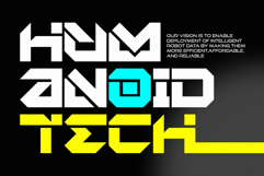 Martin Gaming- Futuristic Techno Font Product Image 2
