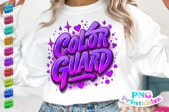 Color Guard Airbrushed PNG Product Image 1