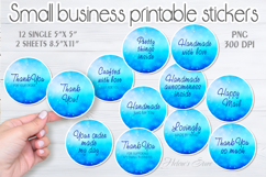 Packaging printable Stickers | Print and cut | Sticker sheet Product Image 2