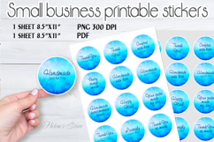 Packaging printable Stickers | Print and cut | Sticker sheet Product Image 1