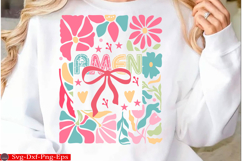 Christian Easter Amen Coquette Bow Product Image 2