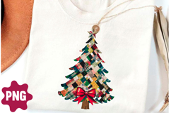 Colorful Coquette Christmas Tree Png Product Image 2