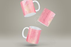 Marble Pattern Mug Sublimation Design, 11 &amp; 15 Oz Mug Design Product Image 2