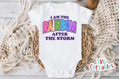 Baby svg | I Am The Rainbow After The Storm Product Image 1