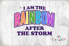 Baby svg | I Am The Rainbow After The Storm Product Image 2
