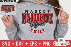 Majorette SVG | Majorette Mom Template 002 Product Image 1