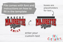 Majorette SVG | Majorette Mom Template 002 Product Image 2