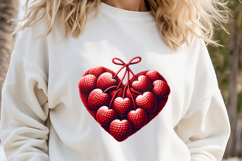 Red heart Valentines day Sublimation designs clipart png Product Image 3