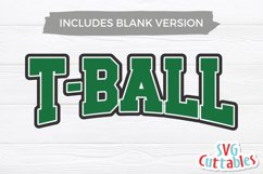 T-Ball SVG | T-Ball Dad Template 002 Product Image 3