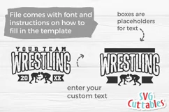 Wrestling SVG | Wrestling Template 0020 | Shirt Design Product Image 3