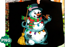 Latch Hook Yarn Crochet Snowman png Product Image 2