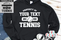 Tennis SVG | Tennis Template 0021 | Shirt Design Product Image 1