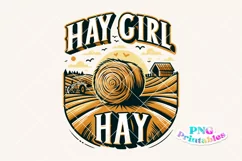 Funny PNG | Hay Girl Hay Product Image 1