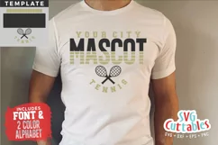 Tennis SVG | Tennis Template 0022 | Shirt Design Product Image 1