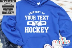 Hockey SVG | Hockey Template 0023 | Shirt Design Product Image 1