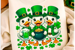 Funny St Patrick’s Day Goose Png Product Image 1