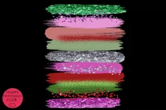 Christmas Brush Strokes Clipart I Brush Strokes Clipart Product Image 3