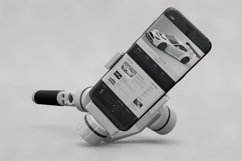 Albird UoPlay Selfie Stick Samsung Galaxy S8 Mockup Product Image 4