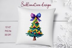 Christmas tree clipart | Winter forest t shirt design png Product Image 2