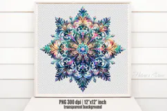 Christmas snowflakes clipart|Cute Winter flower shirt design Product Image 2