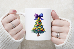 Christmas tree clipart | Winter forest t shirt design png Product Image 4