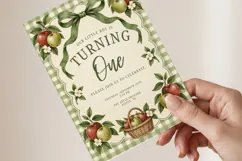 Apple Orchard Birthday Invitation Canva Template Product Image 3
