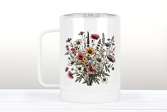 Wildflowers clipart | Vintage Summer flowers field graphics Product Image 3