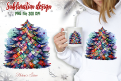 Christmas tree clipart | Cute patchwork t shirt designs png Product Image 1