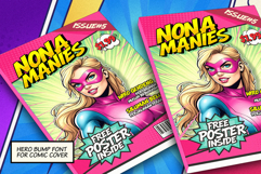 Hero Bump - Comic Display Font Product Image 3