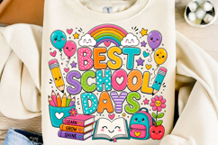 Best School Days Rainbow Teacher PNG Product Image 1