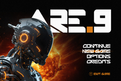 Overmars - Futuristic Techno Font Product Image 3