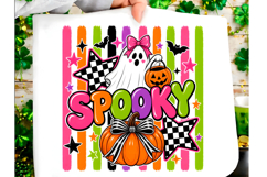 Preppy Spooky Ghost Halloween PNG Product Image 1