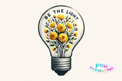 Be The Light | Inspirational PNG Product Image 1