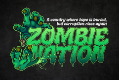Melted Brain - Layered Dripping Font Product Image 3